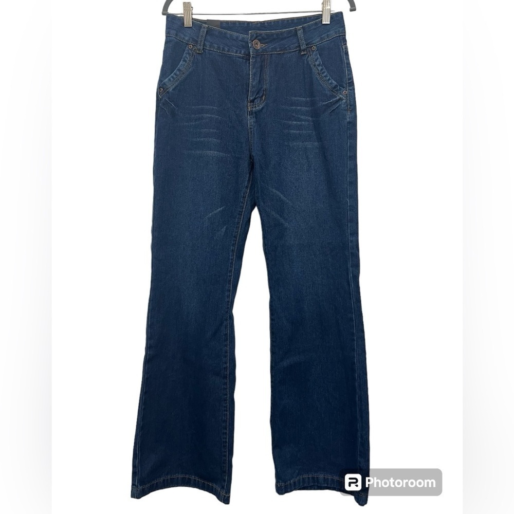 Geep Miley wide leg flare jeans size 30 equals to 6 - Picture 2 of 12